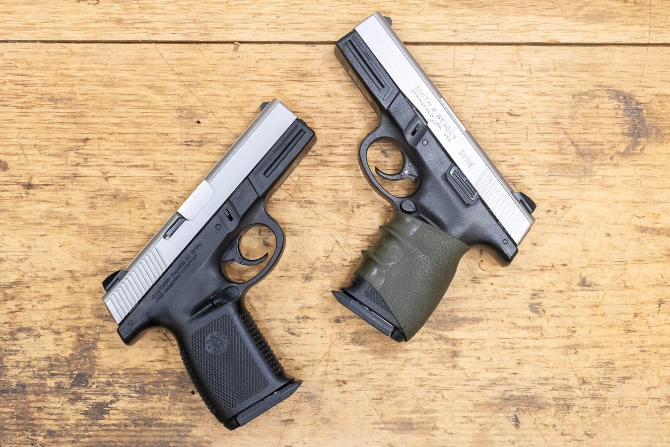 SMITH AND WESSON SW9VE 9mm 16-Round Trade-in Pistols (Good Condition)